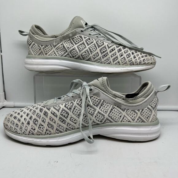 APL Shoes Mens 10 Techloom Phantom M Athletic Grey Sneaker - Picture 2 of 10